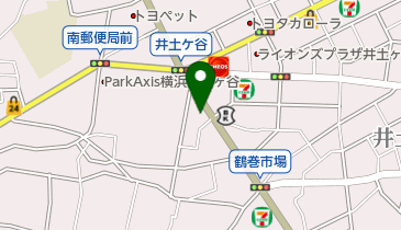 中井時計店の地図画像
