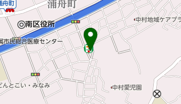 保田時計店の地図画像