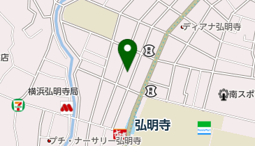 アミー美容室の地図画像