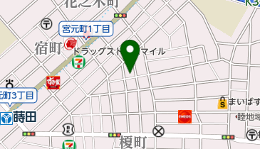 ミスミ美容室の地図画像