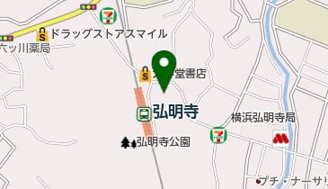 弘明寺薬局の地図画像