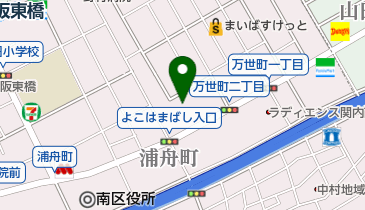 男子専科久保の地図画像