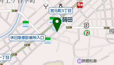 濱うさぎ 蒔田南口店の地図画像