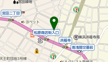 株式会社柳屋 松原店の地図画像