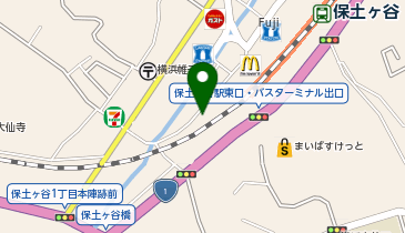 保土ヶ谷囲碁クラブの地図画像