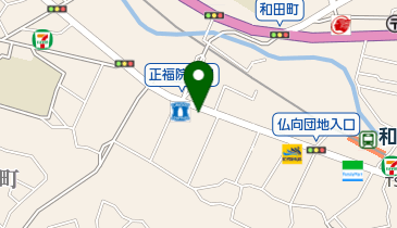 ラブレター化粧品店の地図画像