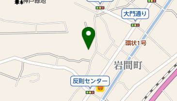 天徳院の地図画像