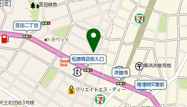 有限会社京町食品店の地図画像