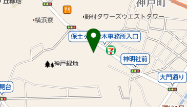 神明社の地図画像