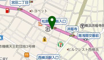 田中接骨院の地図画像