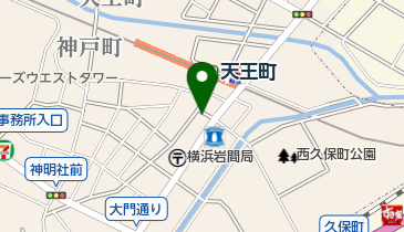 サンスターサレーヌ天王町店の地図画像