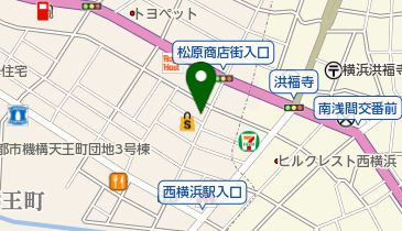 アクシス天王町店の地図画像