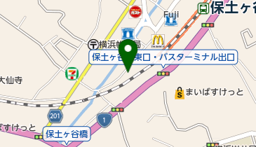 ダックテール美容室本店の地図画像