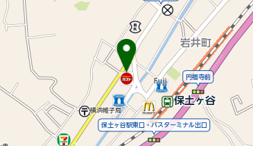 三ッ沢薬局の地図画像