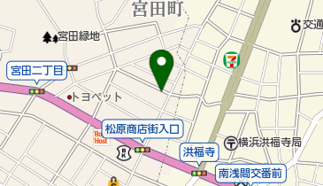 勉強堂の地図画像