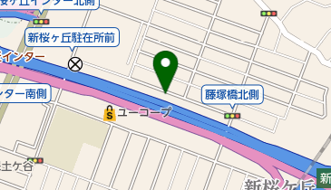 カットハウスフラットの地図画像