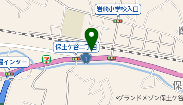 バーバー山本の地図画像