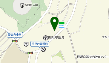 汐見台会館の地図画像