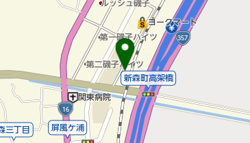 磯子アトリエの地図画像