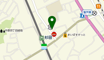クワヤマ整体・健友館南横浜の地図画像