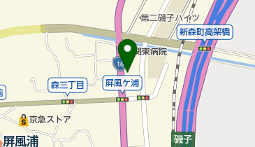 ラブリークリーニング 屏風ケ浦店の地図画像