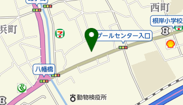 マリン動物病院の地図画像