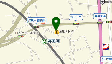 ファミール屏風ケ浦管理事務室の地図画像