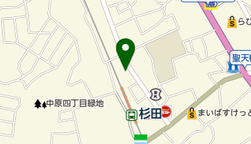 クラップス杉田店の地図画像