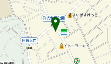 ヘアーライブショウの地図画像