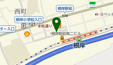 ローレンス美容室の地図画像