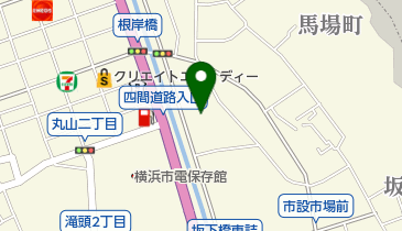 磯子区役所 根岸地区センターの地図画像