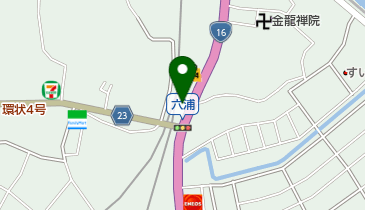 ノーブル理容店の地図画像