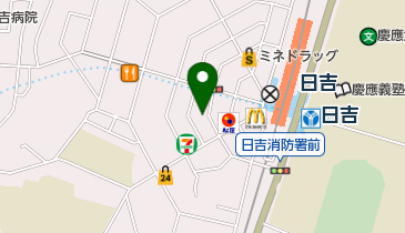 グリーンフォレストの地図画像