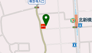 東科精機株式会社の地図画像