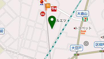 アン・バレエスタジオの地図画像