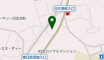 安斉自動車整備工場の地図画像