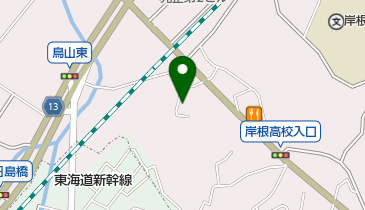 貴雲寺の地図画像