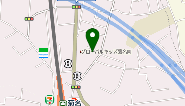 菊名神社参集殿の地図画像