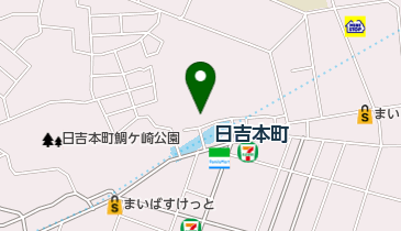 川田造園の地図画像