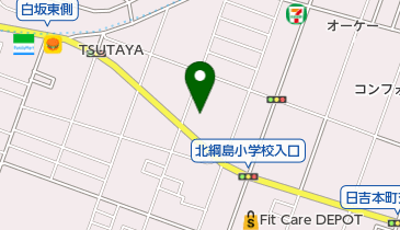 久保寺電気商会の地図画像