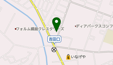 大口時計店の地図画像