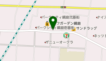 たるまち動物病院の地図画像
