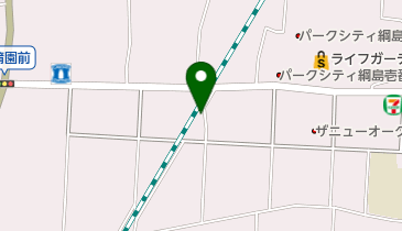 帰山経師店の地図画像