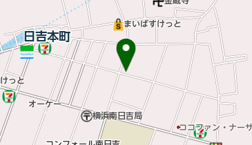 やまぎわ表具店の地図画像