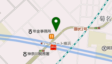 港北こども園の地図画像