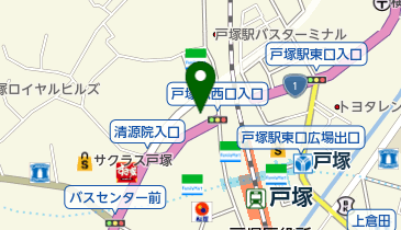 高林整体施術所の地図画像