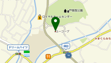 パシオス深谷店の地図画像