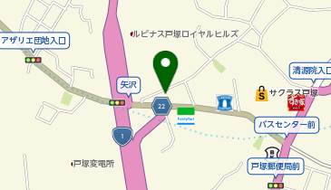 はんこ屋さん21戸塚店の地図画像