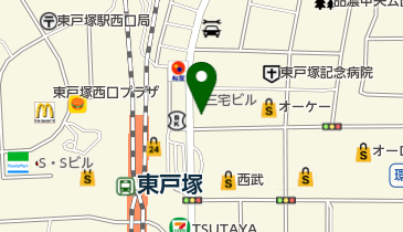 シェーン英会話 東戸塚校の地図画像