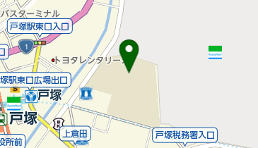 東戸塚小学校放課後キッズクラブの地図画像